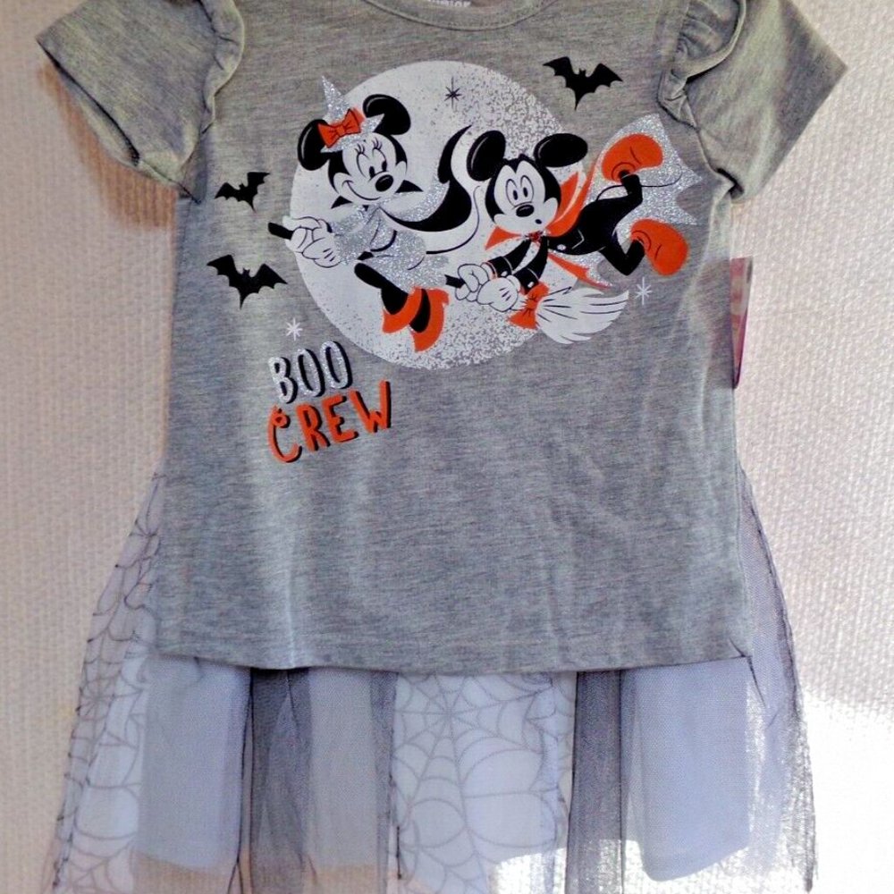 Halloween Minnie two piece tutu outfit